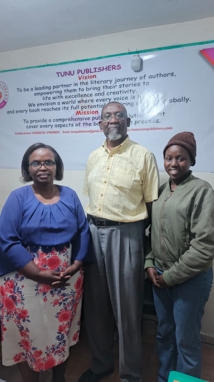 Renowned poet Boukheit Amana visits Tunu Publishers.